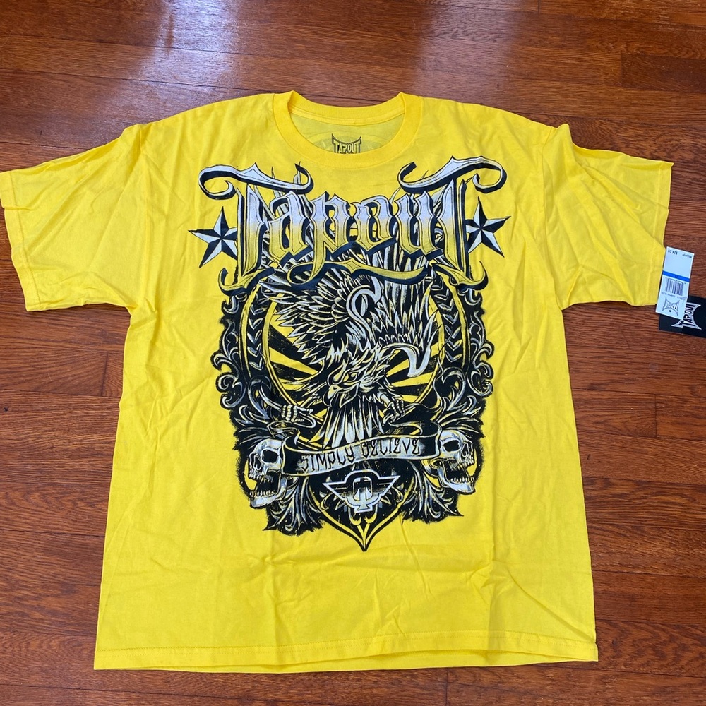 2000s Yellow Tapout Tee